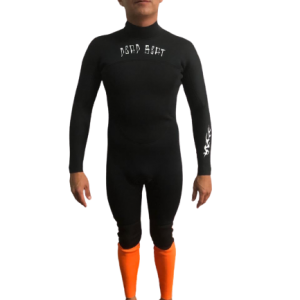 Deadbeat Slacker 4.3 mm Back Zip Negro Naranga