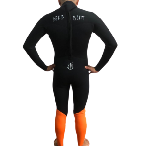 Deadbeat Slacker 4.3 mm Back Zip Negro Naranga