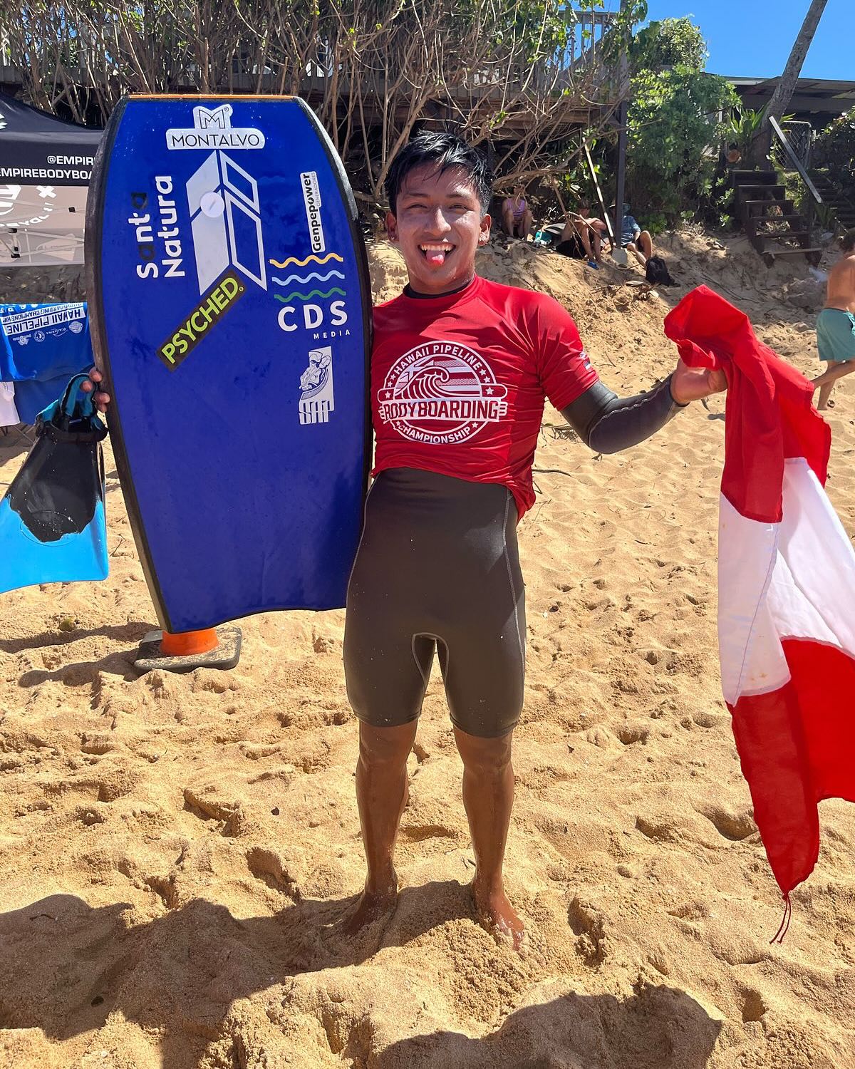 Lee más sobre el artículo Michel «Pirpo» campeón Junior de Bodyboard en Pipeline – Hawaii