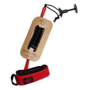 Leash VS 8 mm Negro Rojo- Pita Negra