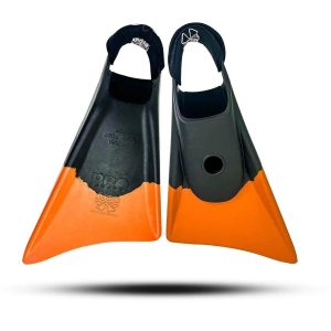 Aletas CHURCHILL MAKAPUU PRO Goma Malasia Black-Orange