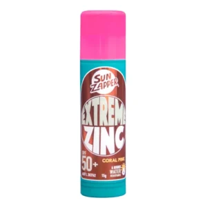 Bloqueador de sol Sun Zapper rosa coral extremo SPF 50+ 15 g