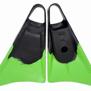 Aletas Gyroll Swim Fins Negro Verde